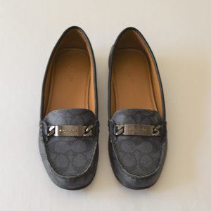 Coach Women's Monogram Loafers Size 7.5M